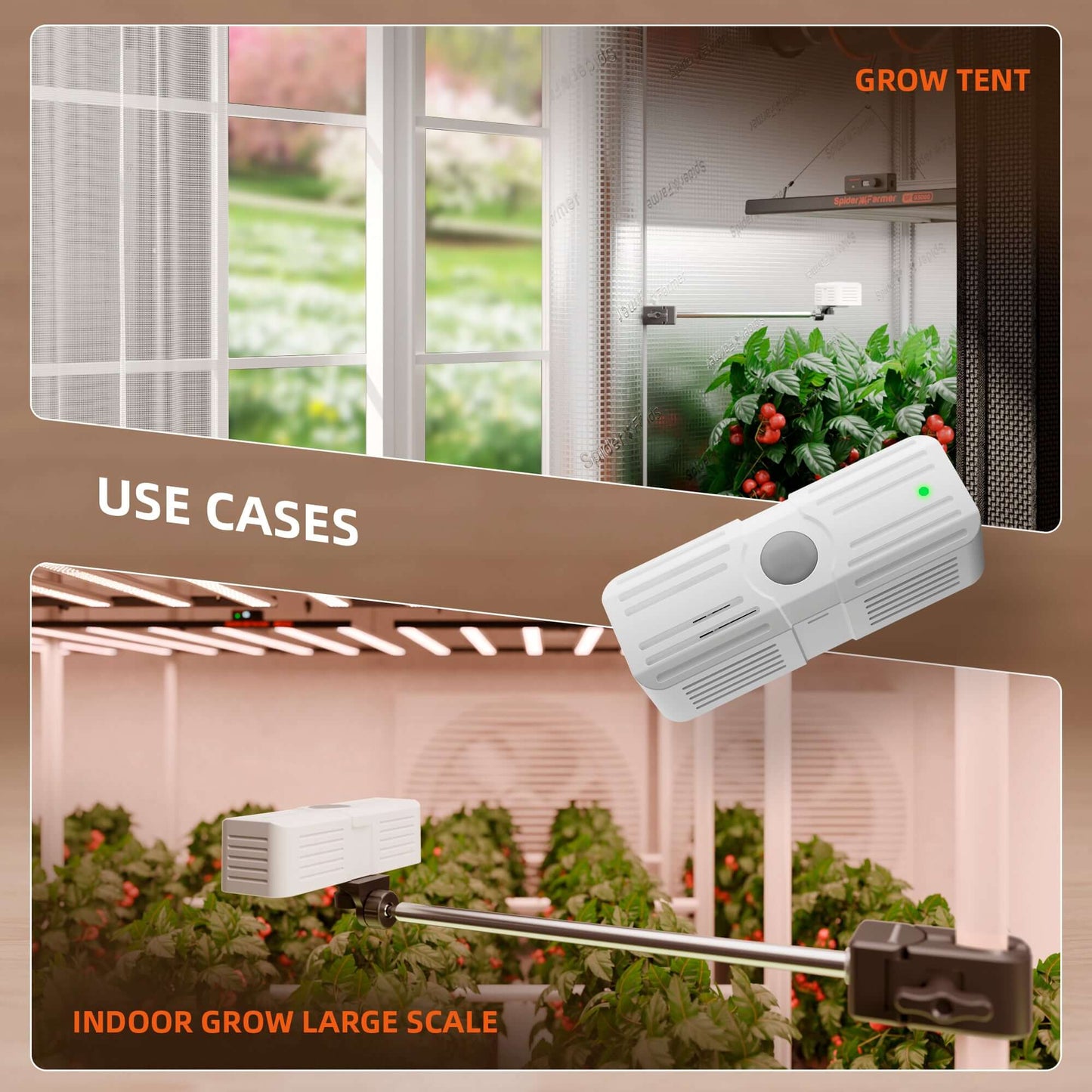 Spider Farmer Genius Grow System SensorPro Kits with CO2 Sensor and PAR Meter - Midwest Grow LLC