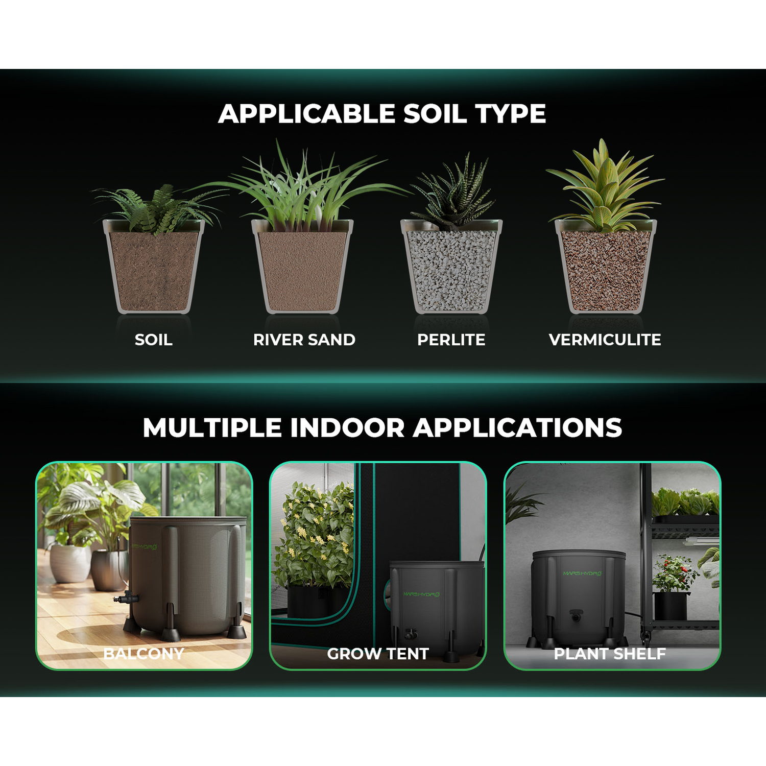 Mars Hydro Drip Irrigation Kit - Midwest Grow LLC