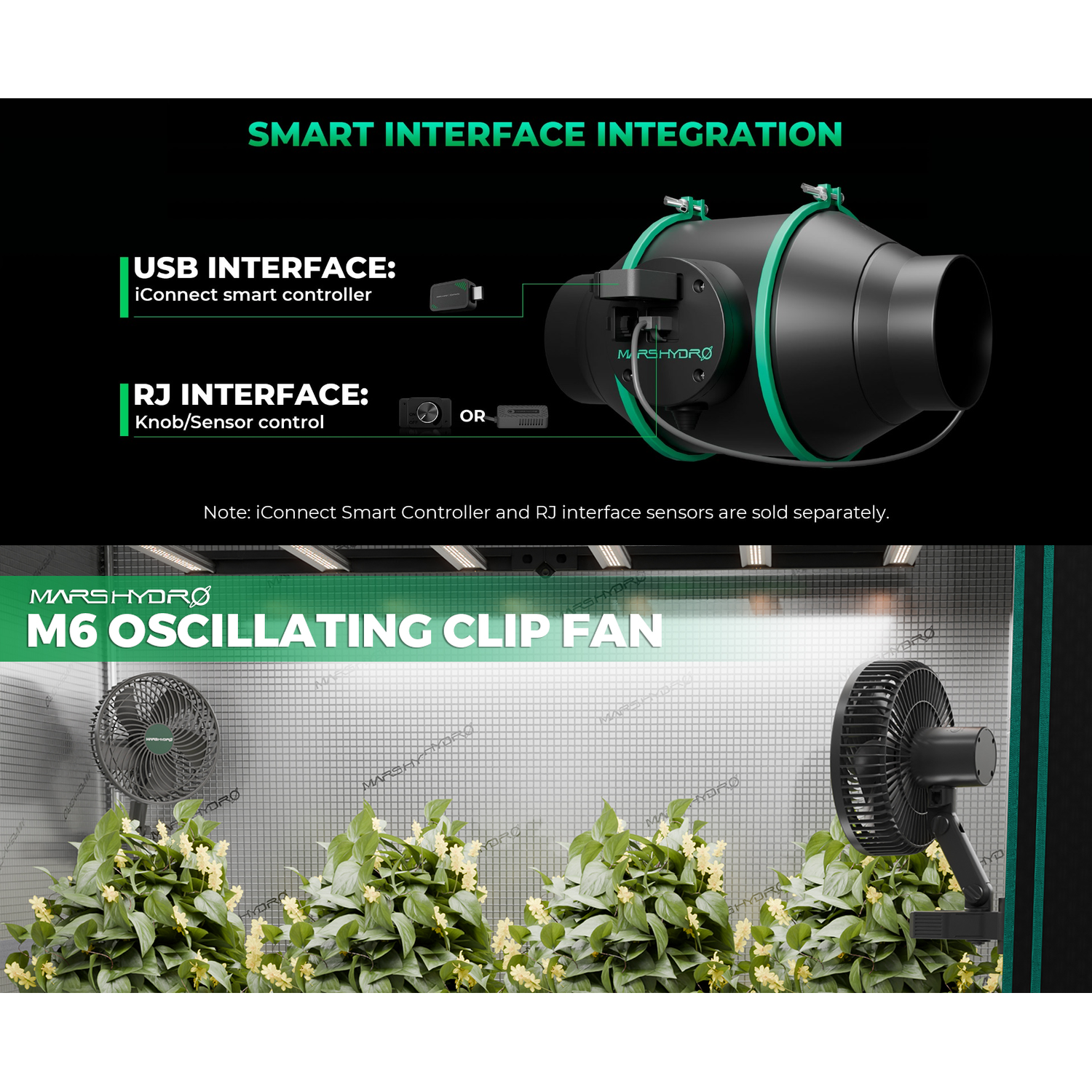 Mars Hydro TSL 2000 LED Grow Light + 2' x 4' Grow Tent + Inline Fan Combo with Speed Controller - Midwest Grow LLC