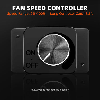 Spider Farmer SF1000D LED Grow Light + 2' x 2' Grow Tent + Inline Fan Combo with Speed Controller - Midwest Grow LLC