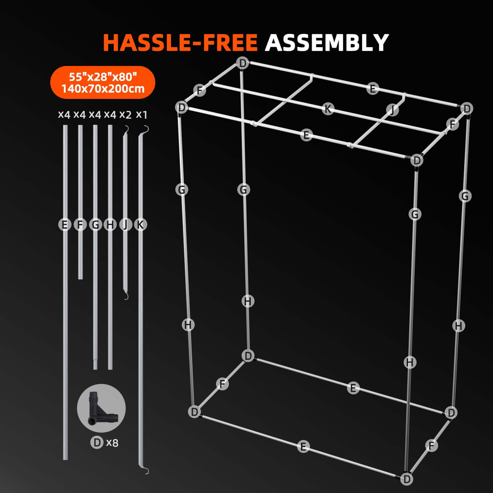 Spider Farmer G4500 LED Grow Light + 2.3' x 4.6' Grow Tent + 4" Inline Fan Combo with Temperature and Humidity Controller + 6" Clip Fan - Midwest Grow LLC