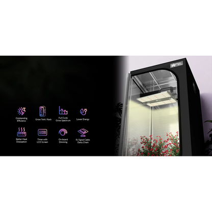 Medic Grow Mini Sun-2 320W Full Cycle LED Grow Light - Midwest Grow LLC