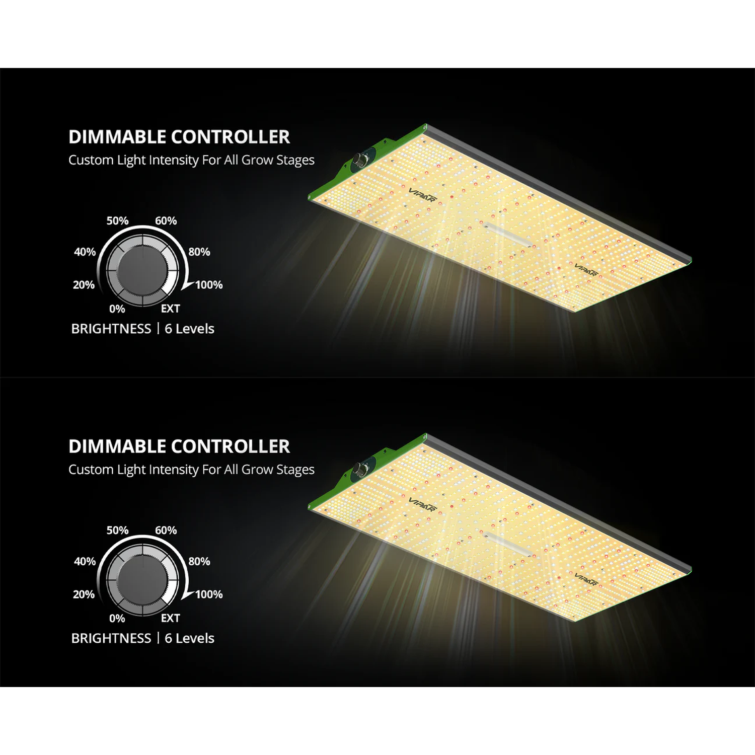 ViparSpectra P2000 200W Infrared Full Spectrum LED Grow Light - Midwest Grow LLC