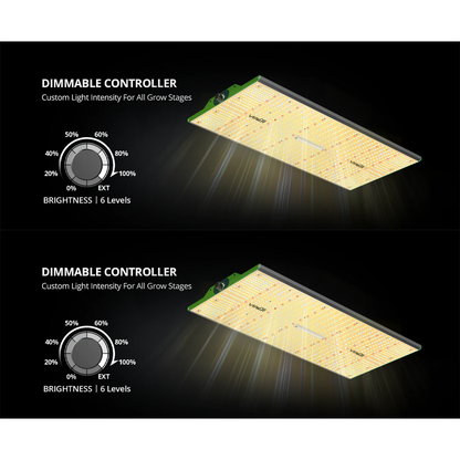 ViparSpectra P2000 200W Infrared Full Spectrum LED Grow Light - Midwest Grow LLC