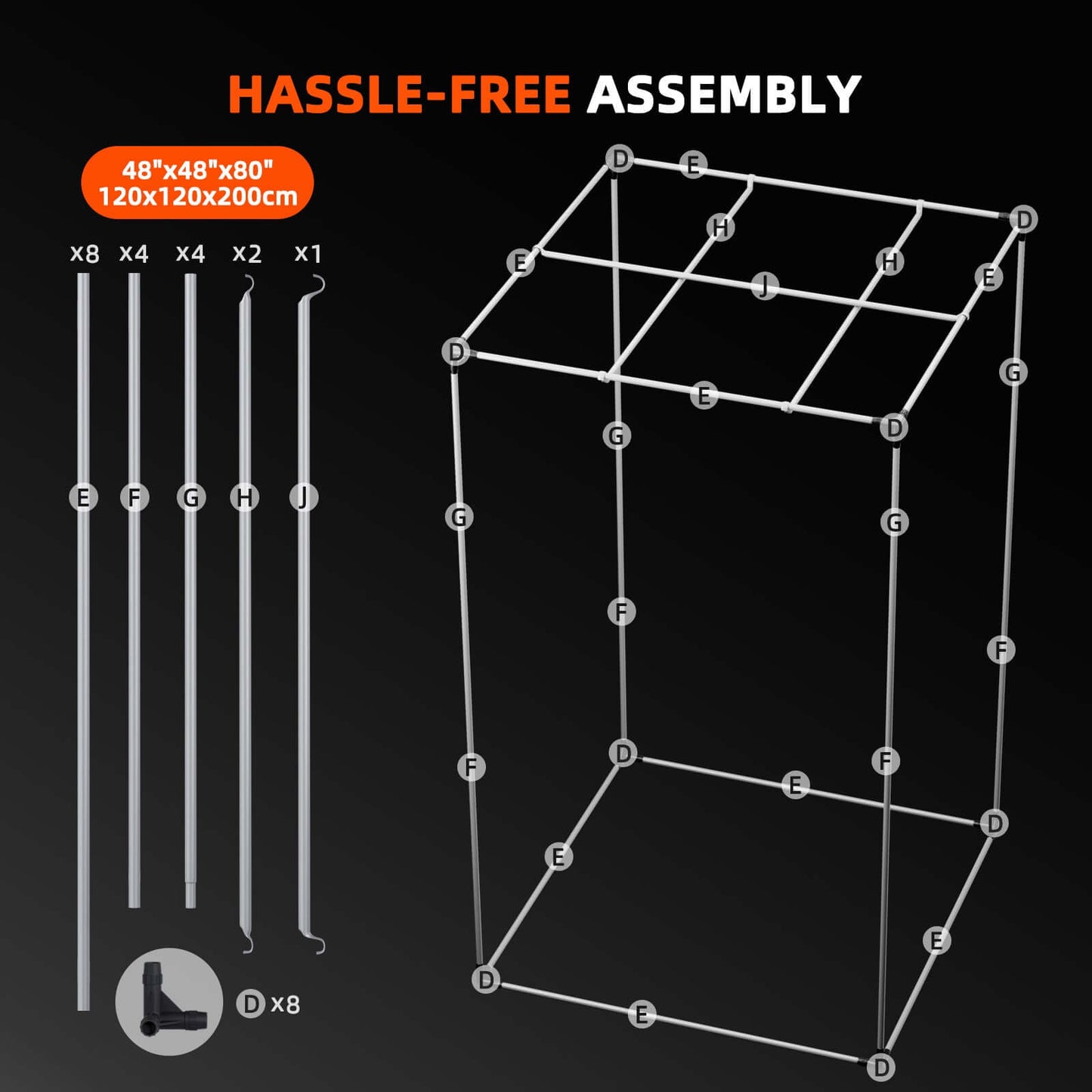 Spider Farmer SE5000 LED Grow Light + 4' x 4' Grow Tent + 6" Inline Fan Combo with GGS Controller Kits + 6" Clip Fan - Midwest Grow LLC