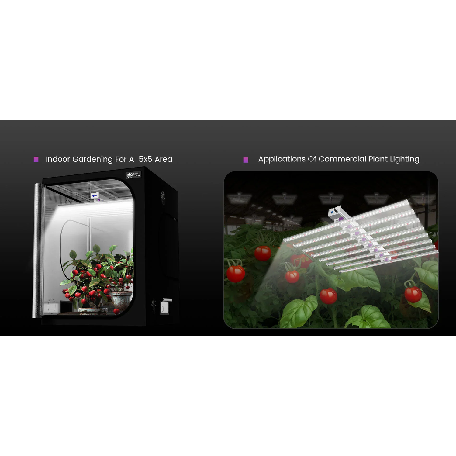 Medic Grow EZ-8 1000W Full Sprectrum LED Grow Light - Midwest Grow LLC