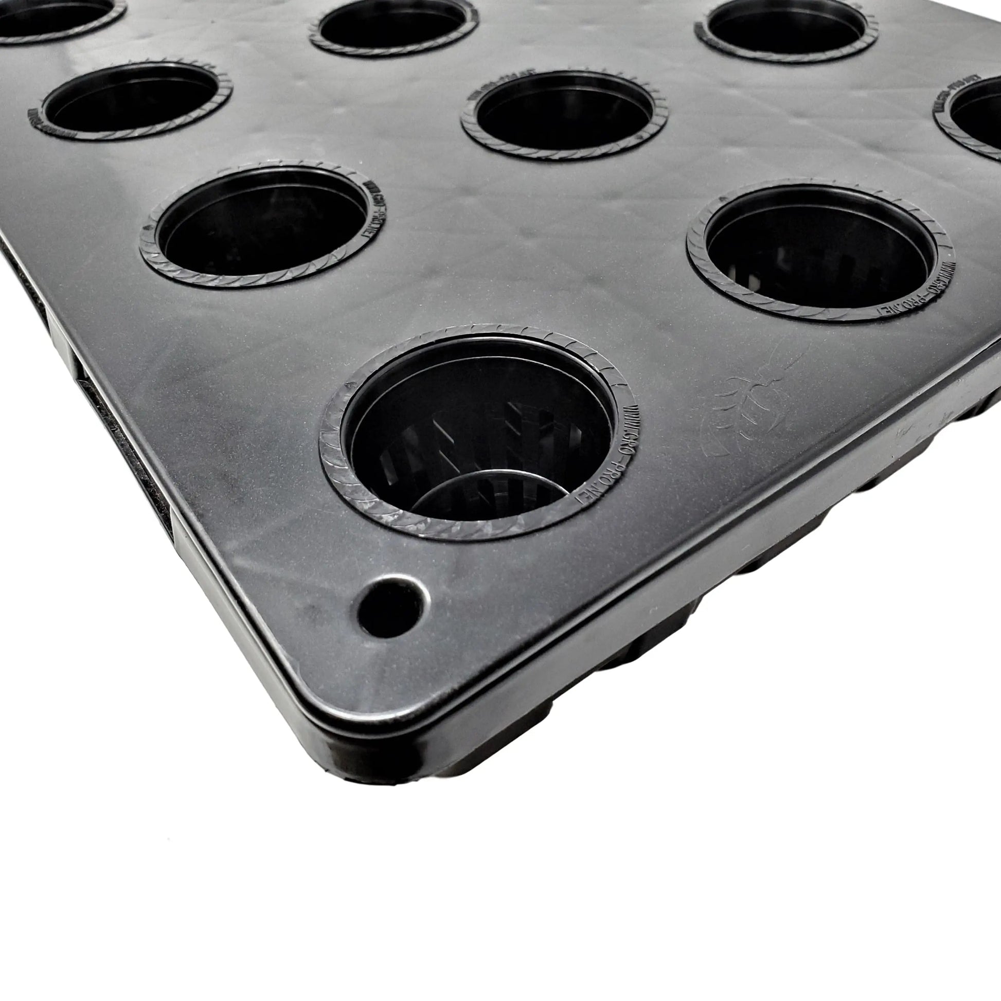 Net Pot Tray - 18 Holes - 10"x20" - Midwest Grow LLC