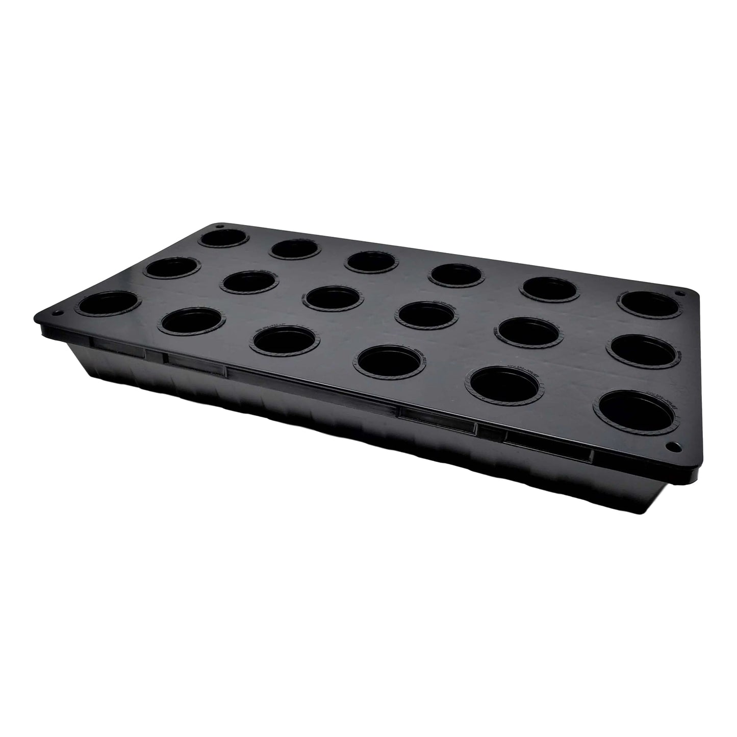 Net Pot Tray - 18 Holes - 10"x20" - Midwest Grow LLC