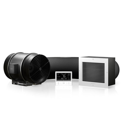 AC Infinity CLOUDWAY T12, Whole House EC Fan, 1600 CFM, Energy Efficient with Temperature Humidity Controller - Midwest Grow LLC