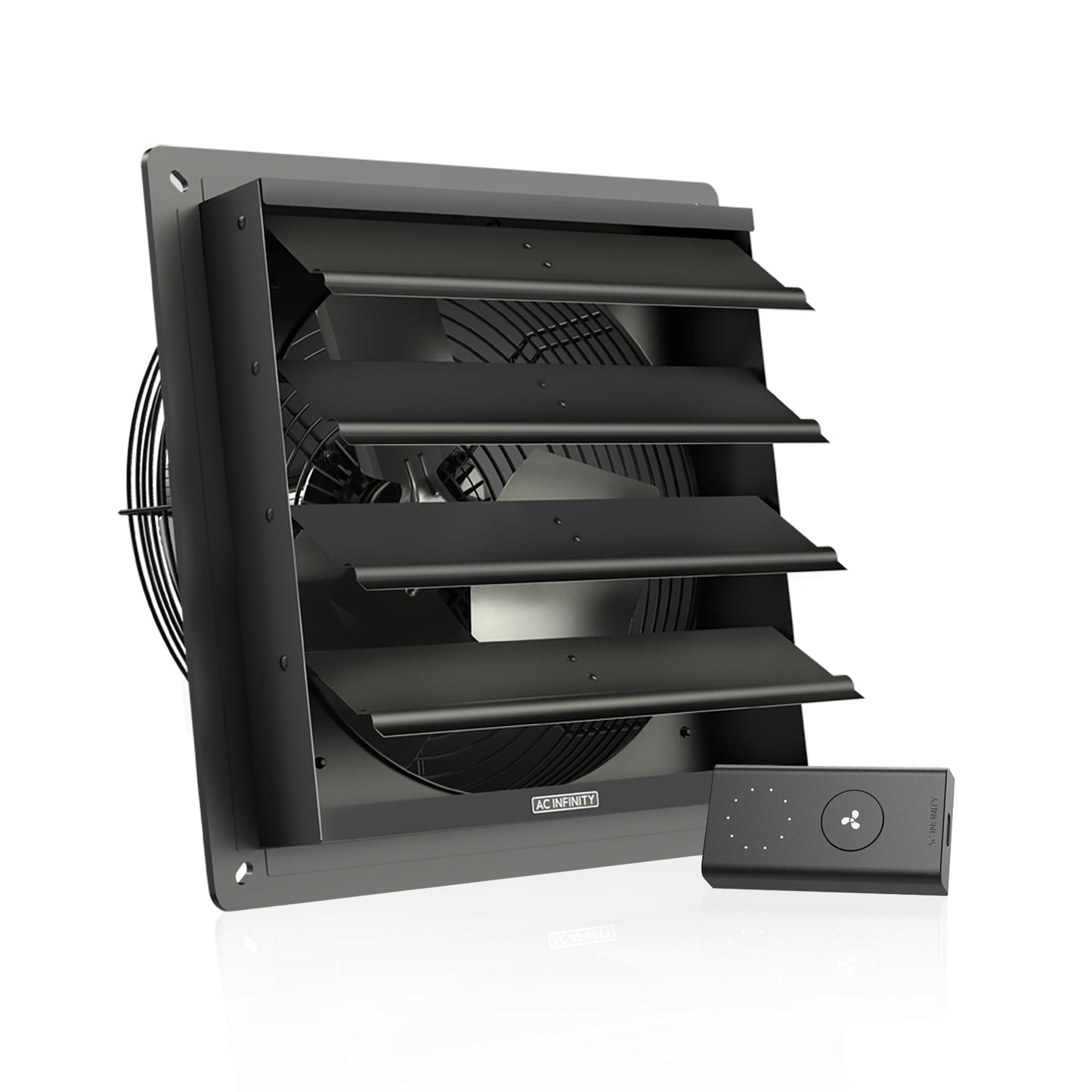 AC Infinity AIRLIFT S12, Shutter Exhaust Ventilation Fan 12", Speed Controller