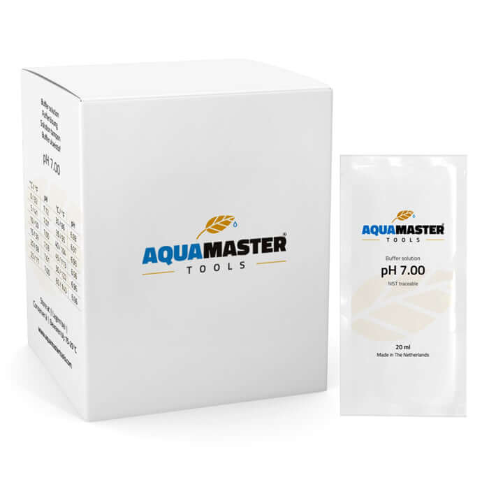 Aqua Master Calibration Solution pH 4.01 20ml Sachet - Midwest Grow LLC