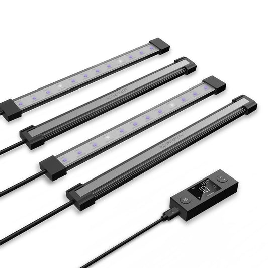 AC Infinity IONBEAM U4, Targeted Spectrum UV LED Grow Light Bars, 4-Bar Kit, 11-Inch - Midwest Grow LLC