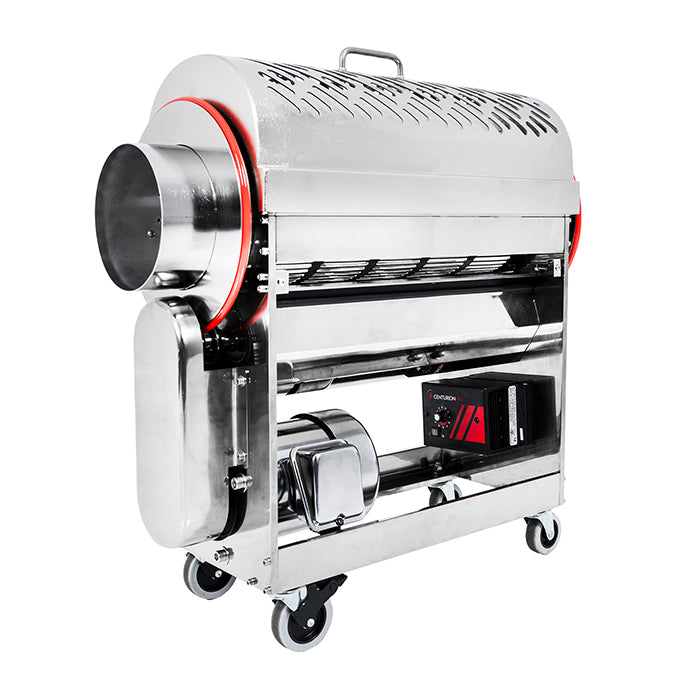 CenturionPro Stainless Steel Mini Hybrid Wet or Dry Trimmer with Electropolished Tumblers - Midwest Grow LLC