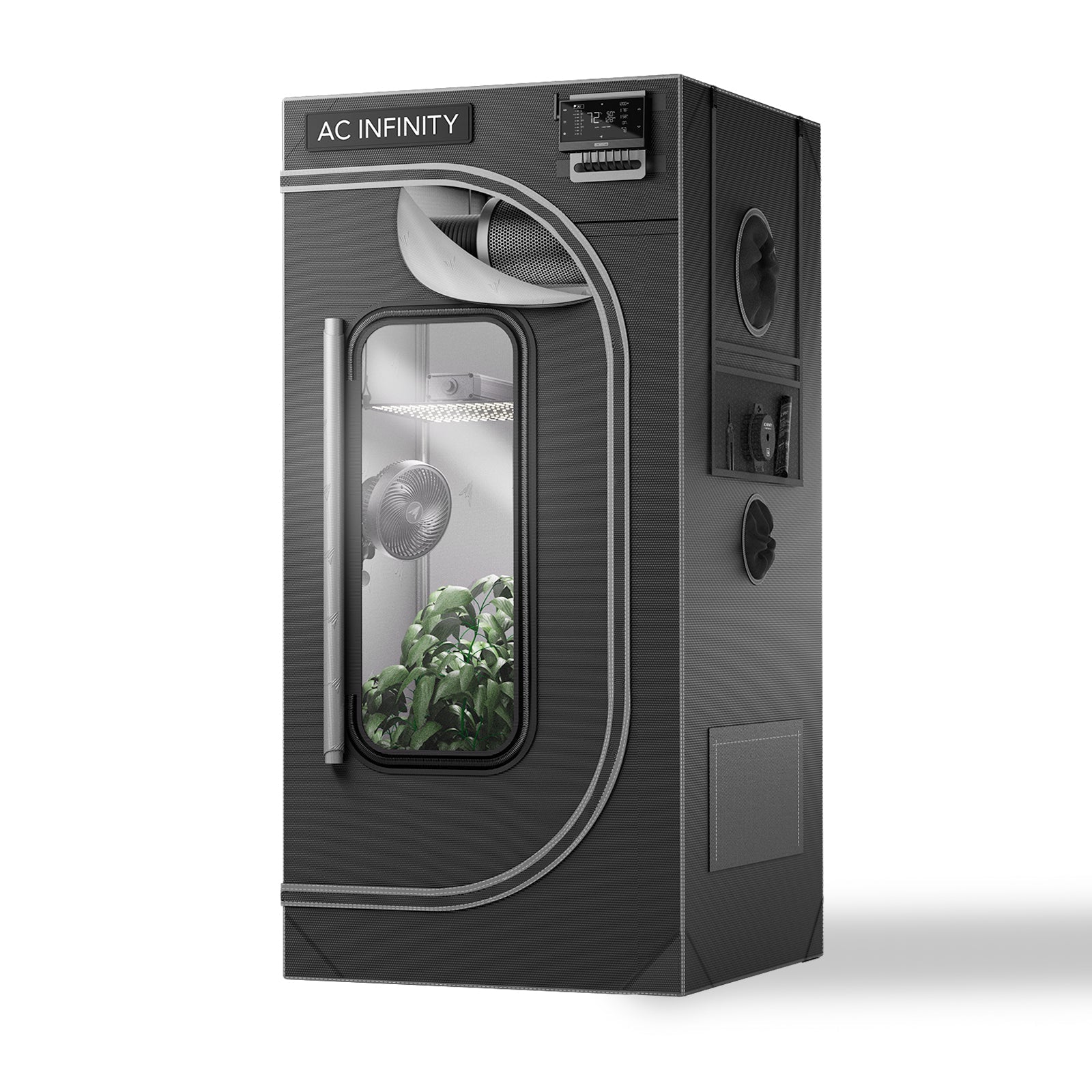AC Infinity CLOUDLAB 632, Advance Grow Tent, 2000D Diamond Mylar Canvas, 36" x 24" x 72" - Midwest Grow LLC