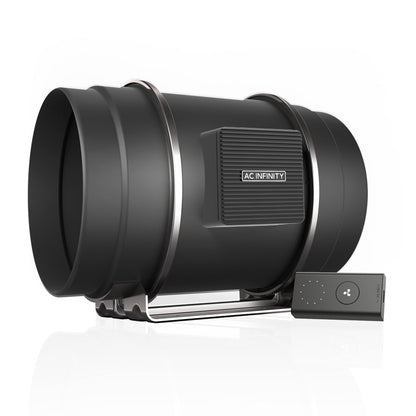 AC Infinity CLOUDLINE S8, Quiet Inline Duct Fan System with Speed Controller, 8-Inch - Midwest Grow LLC