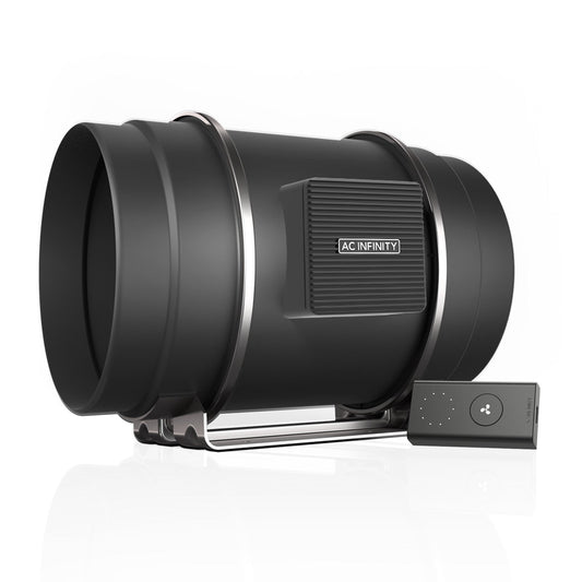 AC Infinity CLOUDLINE S8, Quiet Inline Duct Fan System with Speed Controller, 8-Inch - Midwest Grow LLC