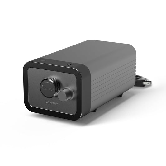 AC Infinity Hydroponics Air Pump, Two-Outlet Pumping Kit, 45 GPH (2.8 L/M) - Midwest Grow LLC