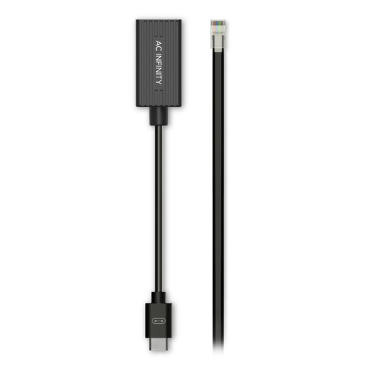 AC Infinity UIS Lighting Adapter Type-A for RJ11/12 Connector Lights with PWM or 0-10V Dimmers - Midwest Grow LLC