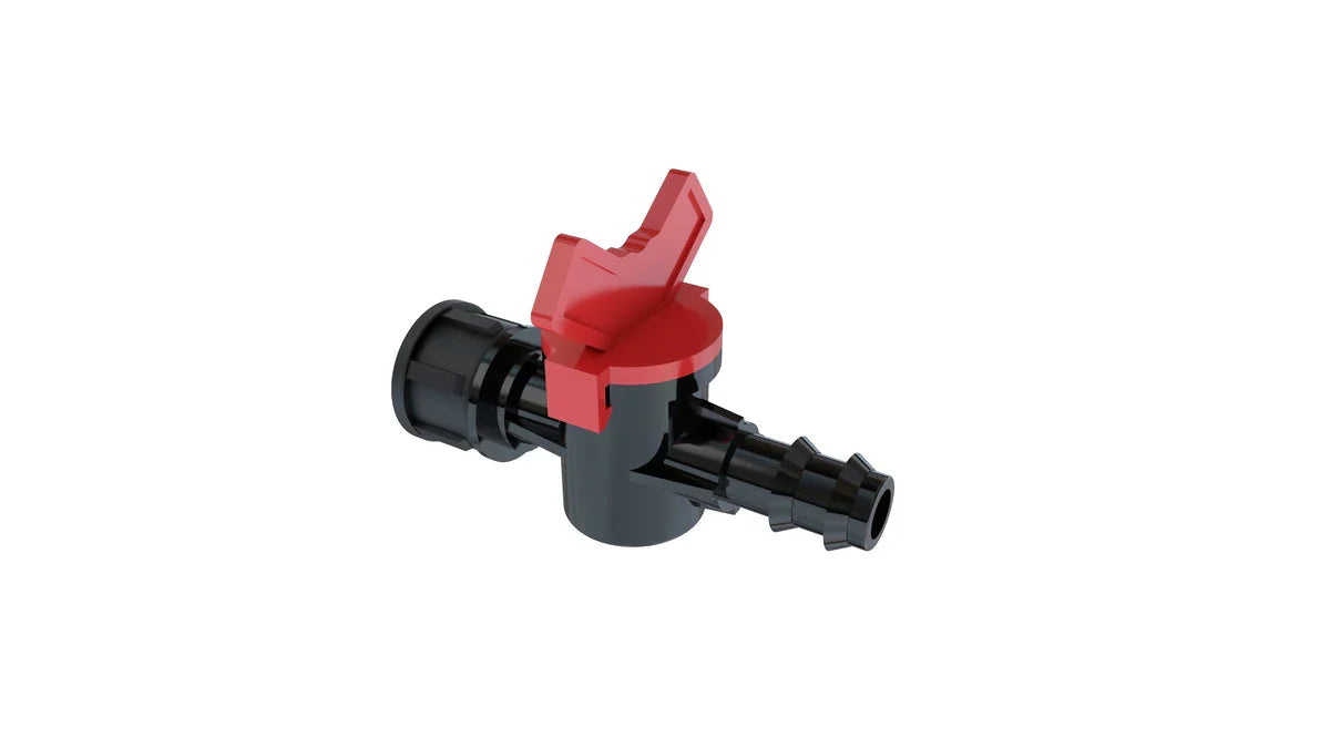ALIEN Hydroponics Drain Tap 1/2"-16mm Barb - Midwest Grow LLC
