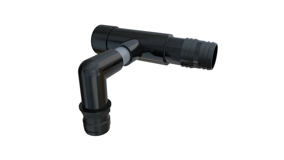 ALIEN Hydroponics Terminal Manifold Right 40mm - Midwest Grow LLC