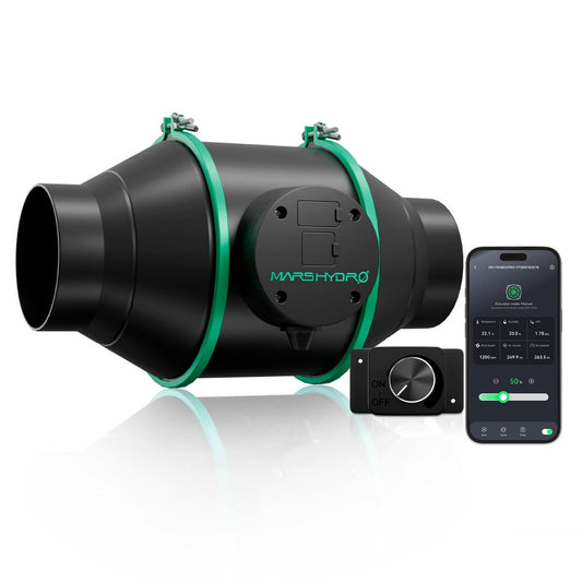 Mars Hydro iFresh 4" Smart Inline Duct Fan - Midwest Grow LLC