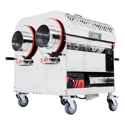 CenturionPro Stainless Steel Gladiator Hybrid Wet or Dry Trimmer with Electropolished Tumblers - Midwest Grow LLC