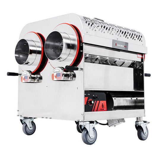 CenturionPro Stainless Steel Gladiator Hybrid Wet or Dry Trimmer with Electropolished Tumblers - Midwest Grow LLC