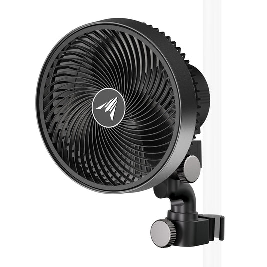AC Infinity CLOUDRAY S6, Grow Tent Clip Fan 6" with 10 Speeds, EC-Motor, Auto Oscillation
