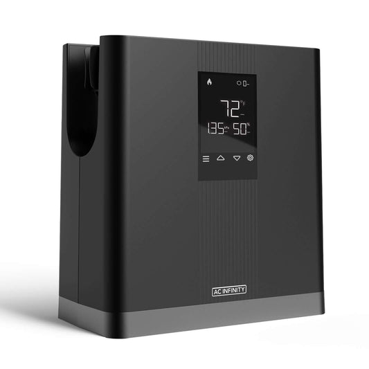 AC Infinity THERMOFORGE T3, Environmental Plant Heater, Smart VPD Controls, True 10 Heat Levels, Tubing Extends into Grow Tent - Midwest Grow LLC