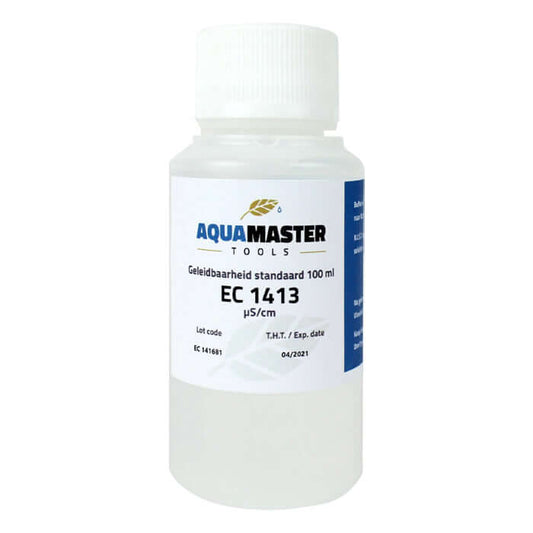 Aqua Master Calibration Solution EC 1413 100ml (Case of 18) - Midwest Grow LLC