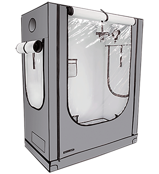 HighDroGro Dbox 2'4" x 4'6" x 5'5" (72cm x 136cm x 165cm) Indoor Grow Tent - Midwest Grow LLC