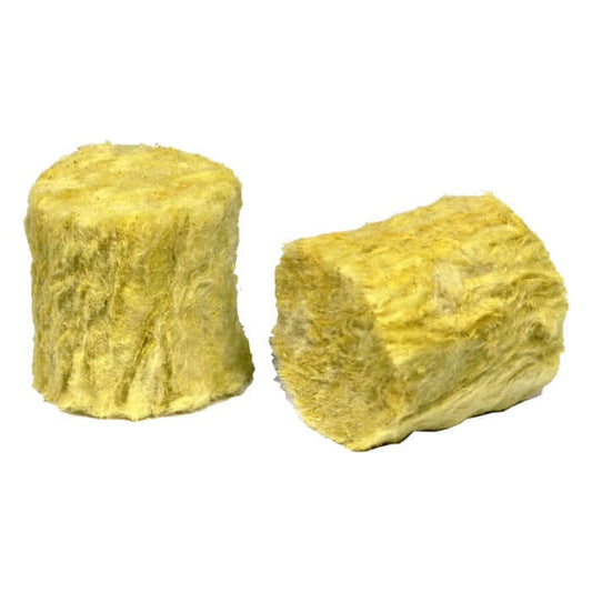 Cultiwool Round Macro Plugs of Cultilene Rockwool - Case of 1,980 - Midwest Grow LLC