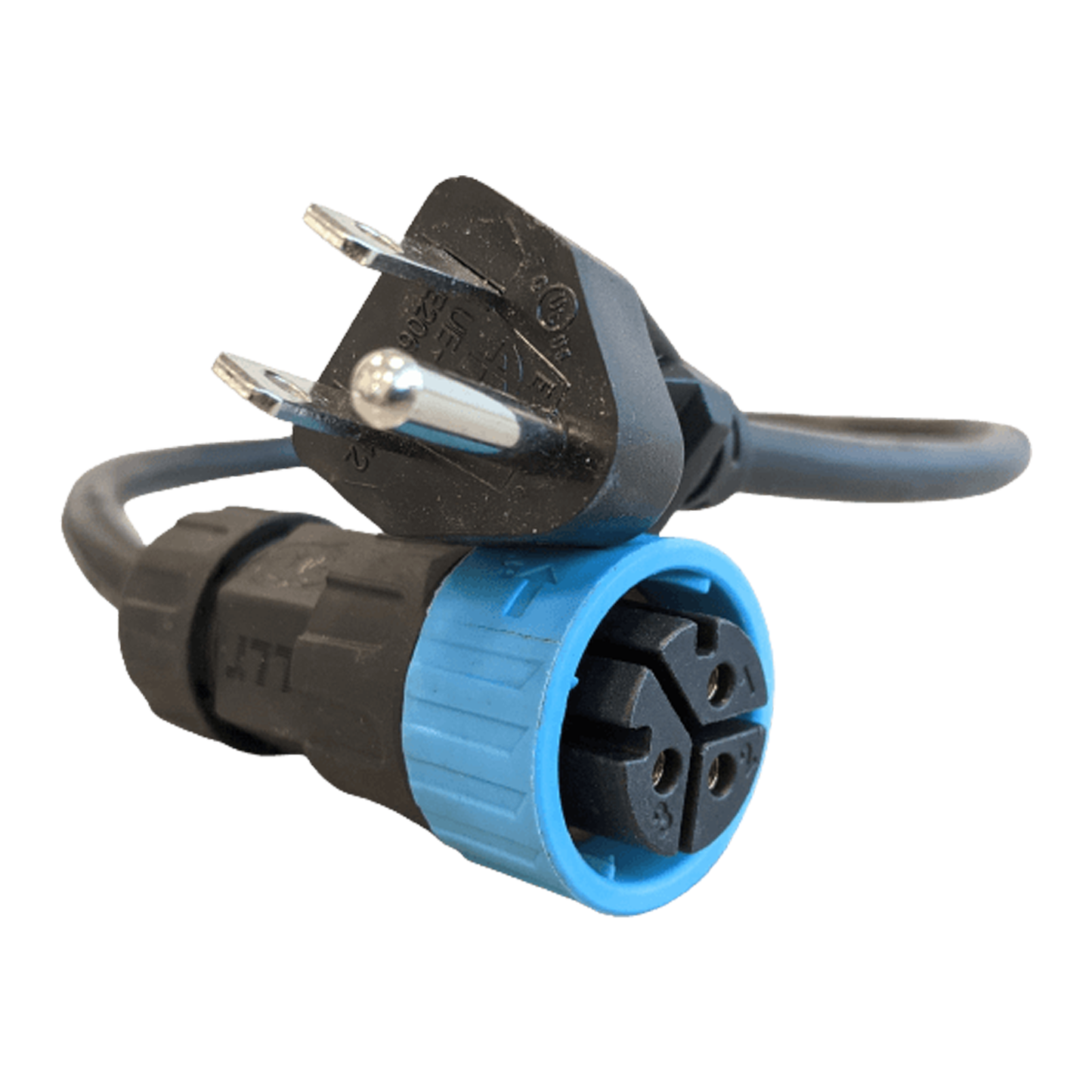 Grower's Choice M-25 120V NEMA L5-15P Adapter Cord 15FT - Midwest Grow LLC