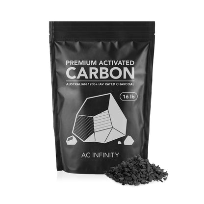 AC Infinity Activated Carbon Refill, 1200+ IAV Australian Charcoal, 16 lb. - Midwest Grow LLC