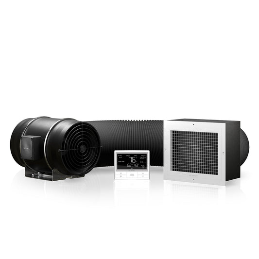 AC Infinity CLOUDWAY T10, Whole House EC Fan, 1200 CFM, Energy Efficient with Temperature Humidity Controller - Midwest Grow LLC