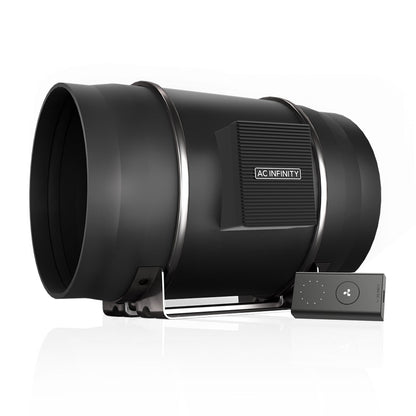 AC Infinity CLOUDLINE S10, Quiet Inline Duct Fan System with Speed Controller, 10-Inch - Midwest Grow LLC