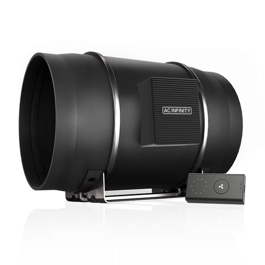 AC Infinity CLOUDLINE S10, Quiet Inline Duct Fan System with Speed Controller, 10-Inch - Midwest Grow LLC