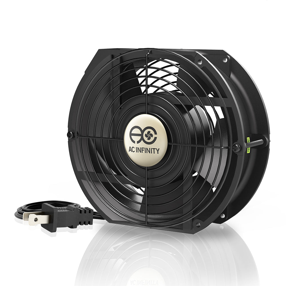 AC Infinity AXIAL 1751, Muffin 120V AC Cooling Fan, 172mm x 150mm x 51mm - Midwest Grow LLC