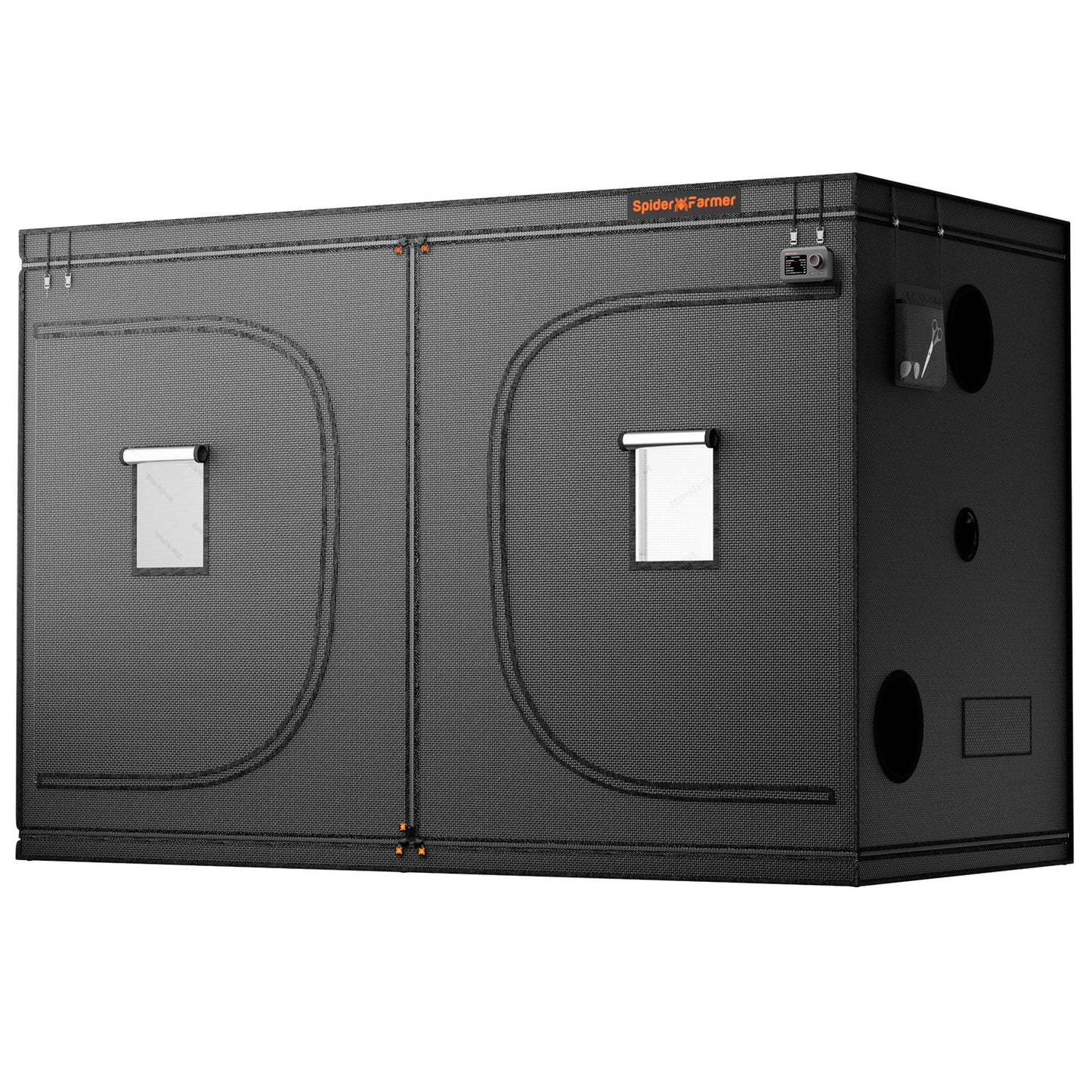 Spider Farmer 5' x 10' x 6' 8" (150 x 300 x 200 cm) Indoor Grow Tent - Midwest Grow LLC