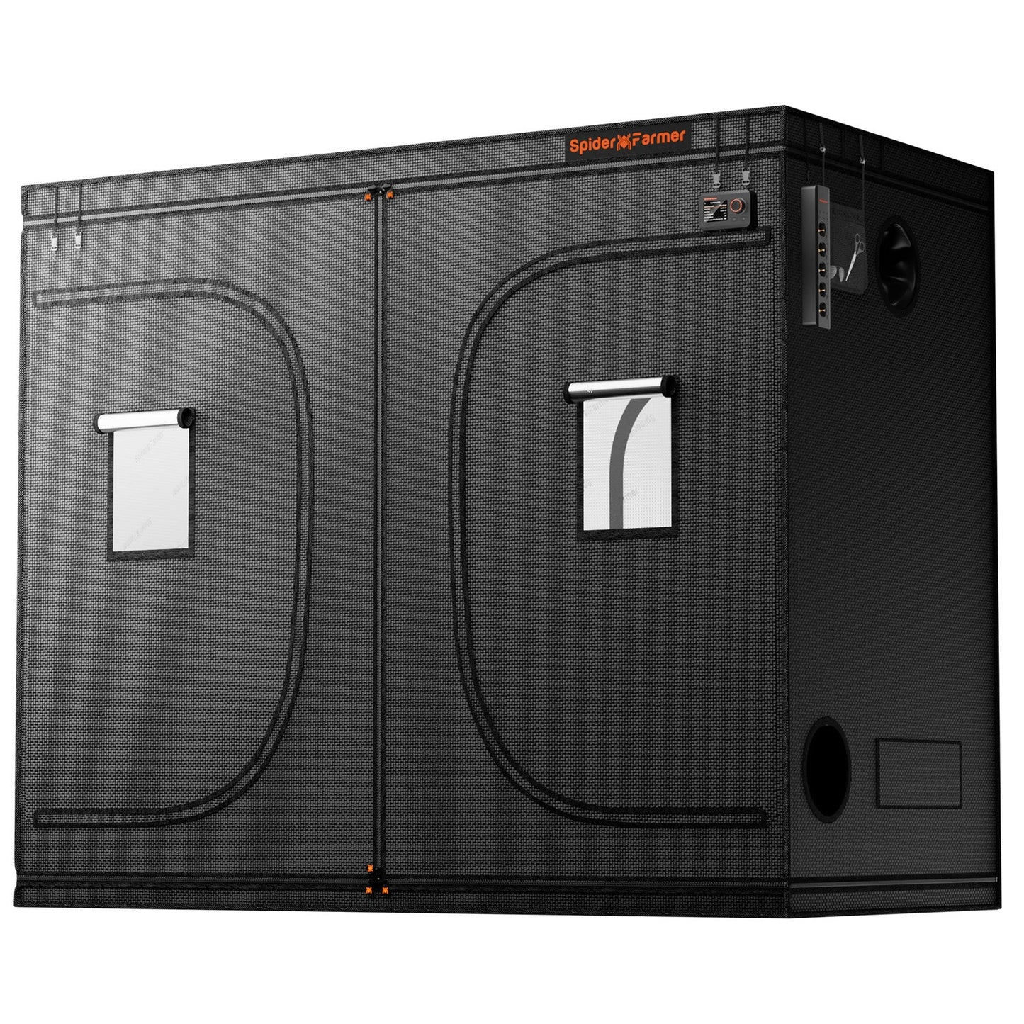Spider Farmer 4' x 8' x 6' 8" (120 x 240 x 200 cm) Indoor Grow Tent - Midwest Grow LLC
