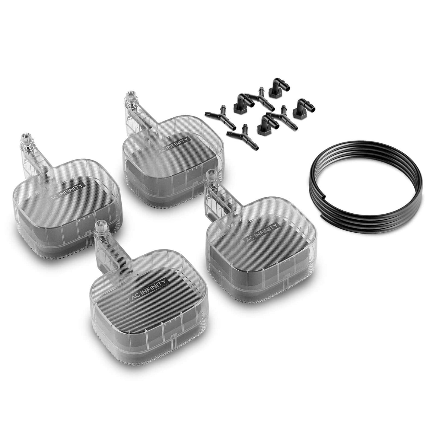 AC Infinity Auto-Fill Upgrade Valve Kit for Self-Watering Base, Enables Automatic Refills from Larger Reservoir, 4-Pack - Midwest Grow LLC