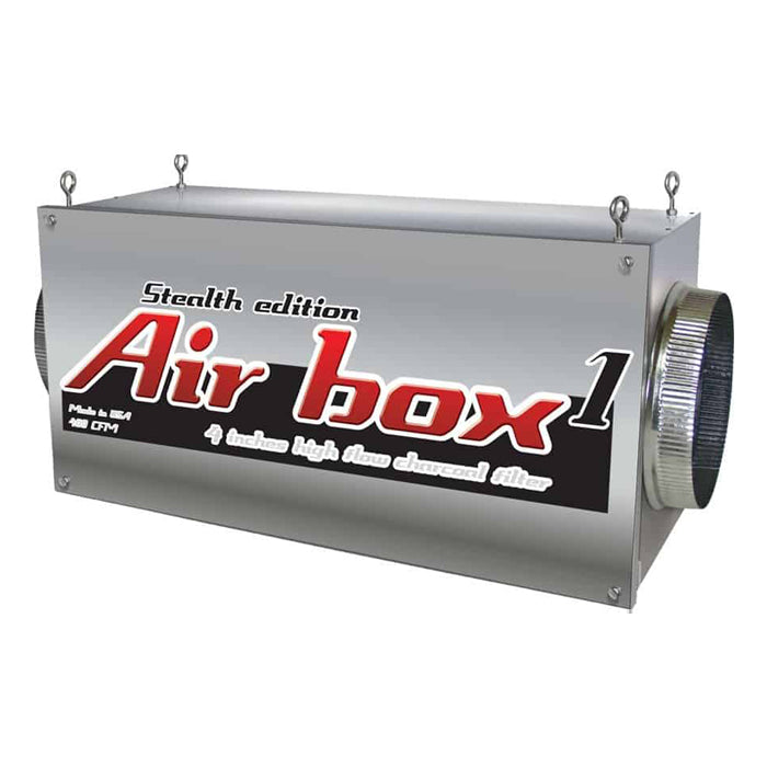 Air Box 1 Stealth Edition 4" Carbon Filter - Midwest Grow LLC