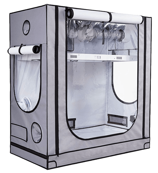HighDroGro Dream Box 2.0 2'4" x 4'6" x 5'5" (72cm x 136cm x 165cm) Grow Tent Kit - Midwest Grow LLC