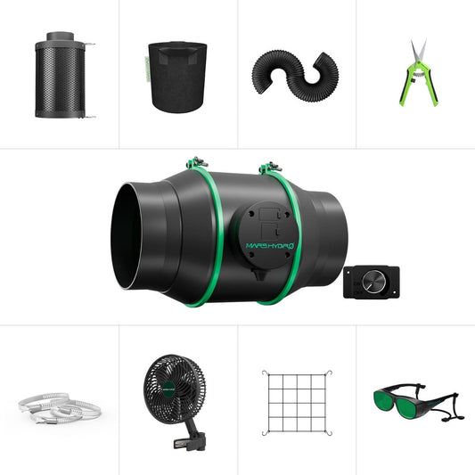Mars Hydro iFresh 6" Complete Ventilation Kit - Midwest Grow LLC