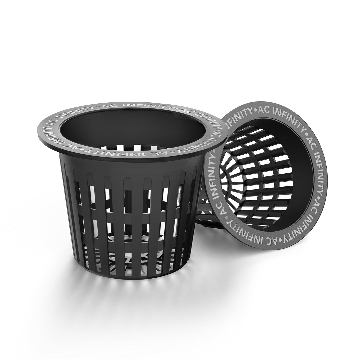 AC Infinity Mesh Net Cups, Slotted Pots with Wide Lips, 3-Inch, 25-Pack - Midwest Grow LLC