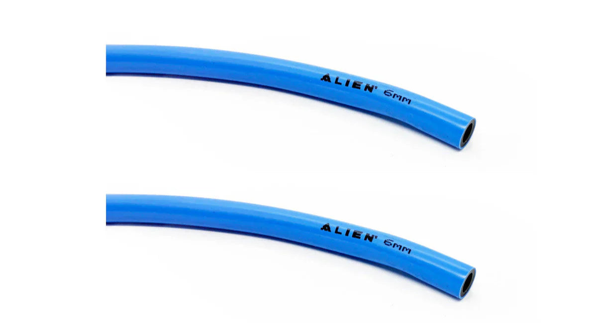 ALIEN Hydroponics Venturi Air Inlet Pipe 6mm Blue (2X 4") - Midwest Grow LLC