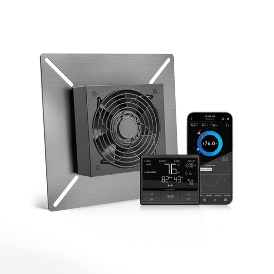 AC Infinity AIRTITAN T3, Crawlspace and Basement Ventilation Fan 6", WiFi-Integrated Controls, IP-55 Rated - Midwest Grow LLC