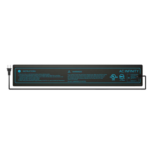 AC Infinity SUNCORE A1, Seedling Heat Mat, IP-67 Waterproof, 3" x 20" - Midwest Grow LLC