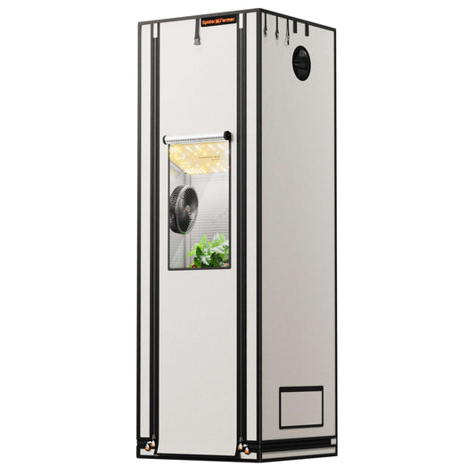 Spider Farmer 2' x 2' x 6' (60 x 60 x 180 cm) Pro White Indoor Grow Tent - Midwest Grow LLC
