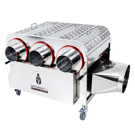 CenturionPro Stainless Steel 3.0 Hybrid Wet or Dry Trimmer with Electropolished Tumblers - Midwest Grow LLC